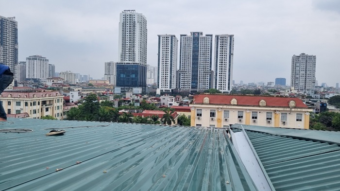 sửa mái tôn nhà ở
