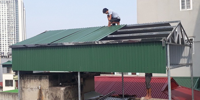 sửa mái tôn chuyên