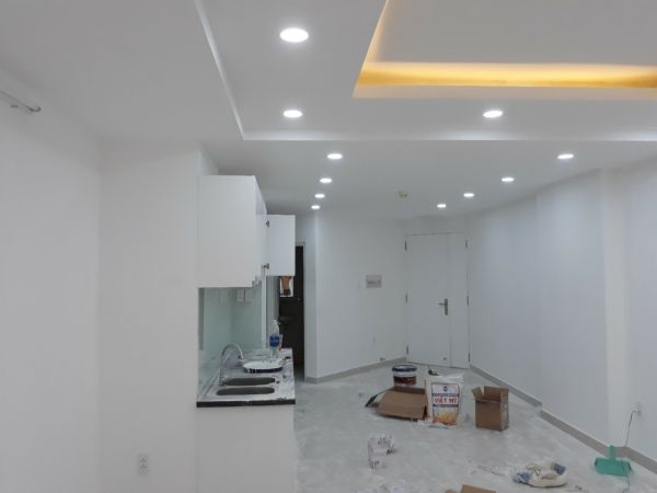 đóng trần thạch cao nhà phố
