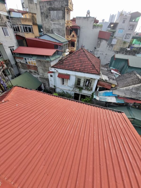 công trình chống dột mái tôn nhà phố