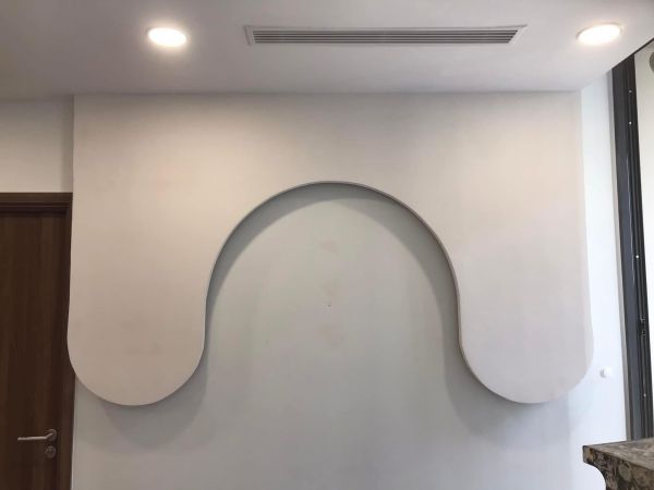 vách ngăn thạch cao trang trí